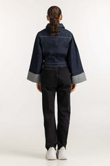 Blue Basic Denim Jacket WS-JKT-WS23-132
