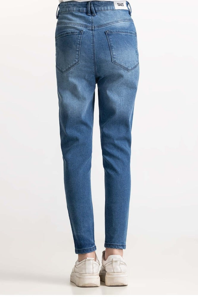Blue Basic Denim Jeans WM-JNS-SS24-004