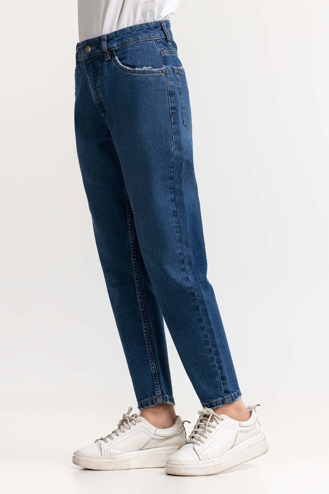 Blue Basic Denim Jeans WM-JNS-SS24-008