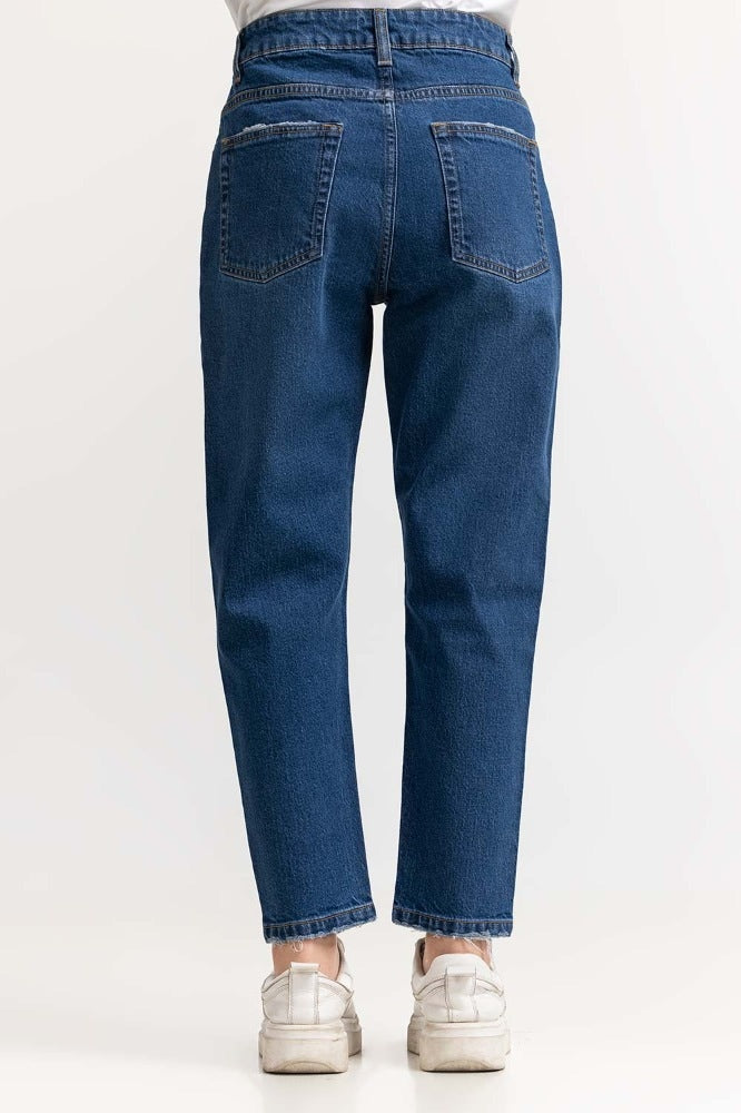 Blue Basic Denim Jeans WM-JNS-SS24-008