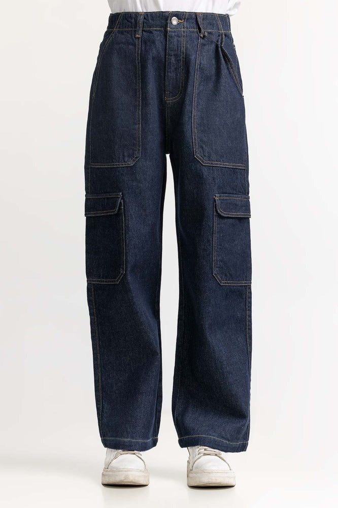 Blue Basic Denim Jeans WM-JNS-SS24-015