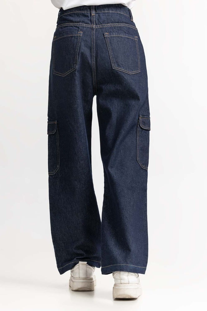 Blue Basic Denim Jeans WM-JNS-SS24-015
