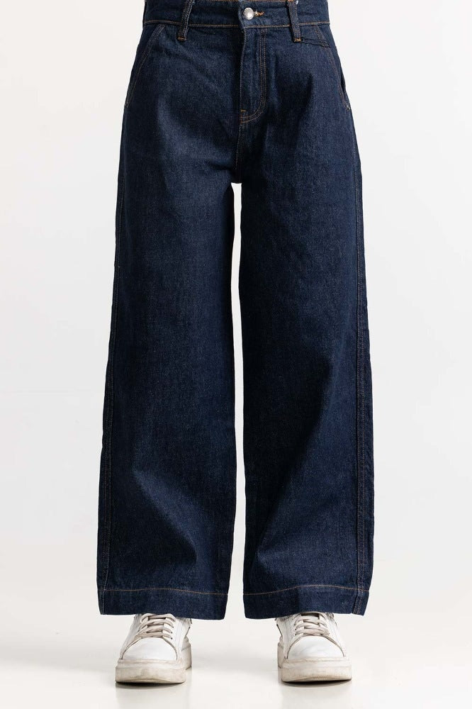 Blue Basic Denim Jeans WM-JNS-SS24-020