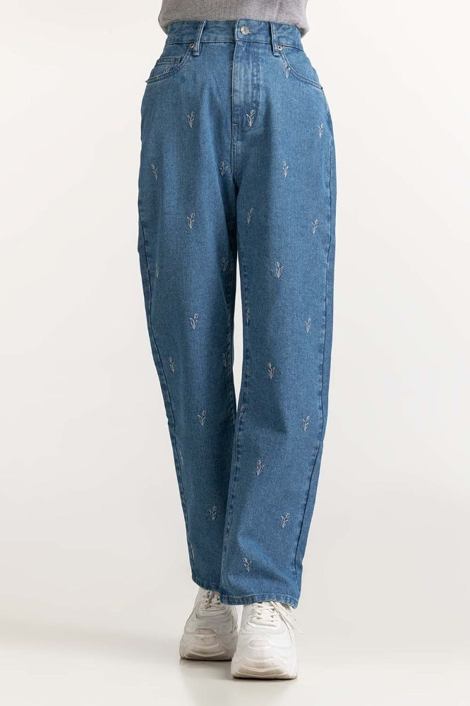 Blue Basic Denim Jeans WM-JNS-Ws23-016