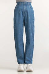 Blue Basic Denim Jeans WM-JNS-Ws23-016