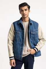 Blue Basic Jacket MN-JKT-WS23-052