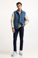 Blue Basic Jacket MN-JKT-WS23-052