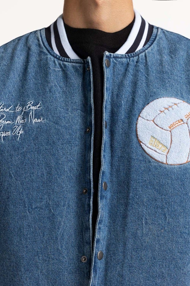 Blue Basic Jacket MN-JKT-WS23-062