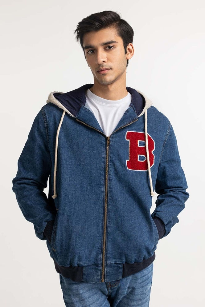 Blue Basic Jacket MN-JKT-WS23-063