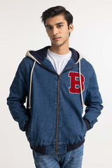 Blue Basic Jacket MN-JKT-WS23-063
