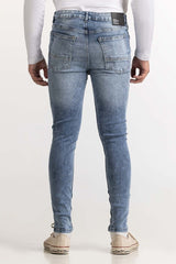 Blue Basic Jeans MN-JNS-WS23-006