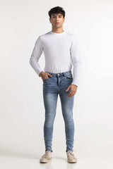 Blue Basic Jeans MN-JNS-WS23-006