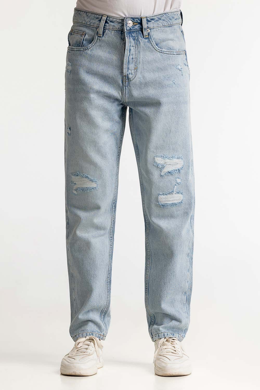 Blue Basic Jeans MNJNSSS24013