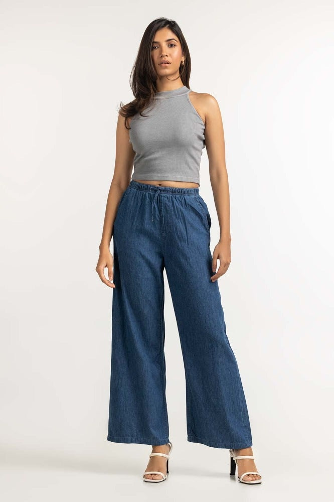 Blue Basic Jeans WM-JNS-WS23-009