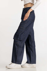 Blue Basic Jeans WM-JNS-WS23-012