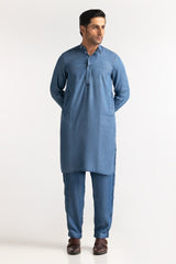 Blue Basic Suit SK-S23-023A