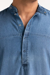 Blue Basic Suit SK-S23-023A