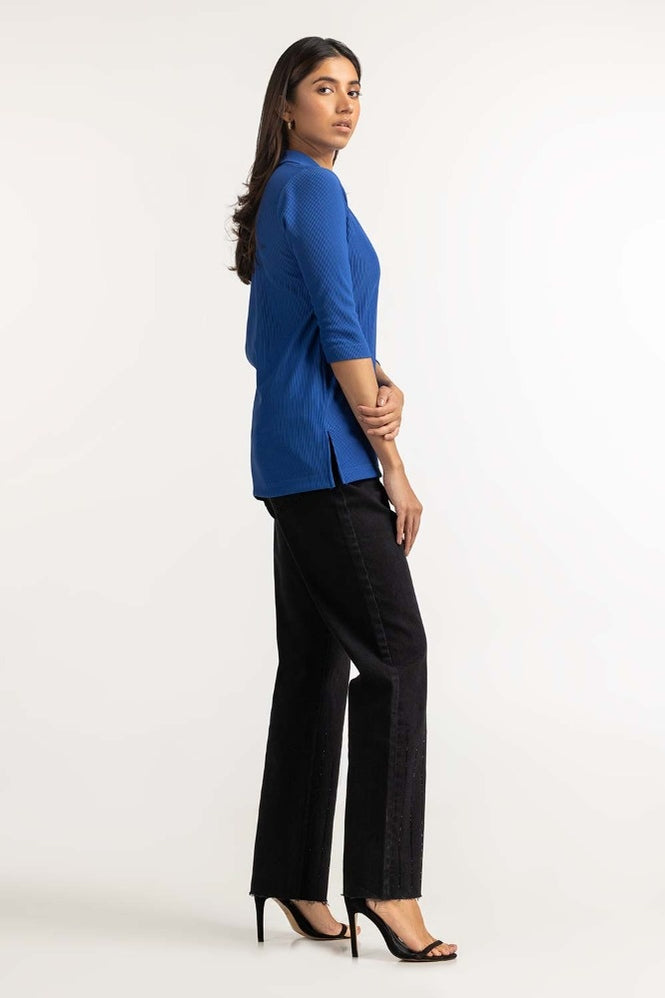 Blue Basic Top WM-KTP23-106