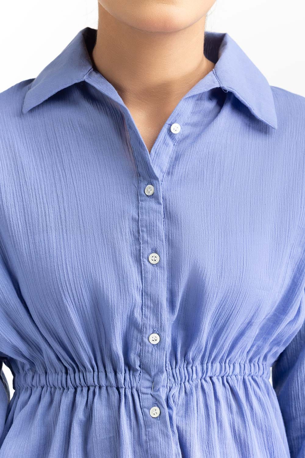 Blue Blended Top 231-217-049