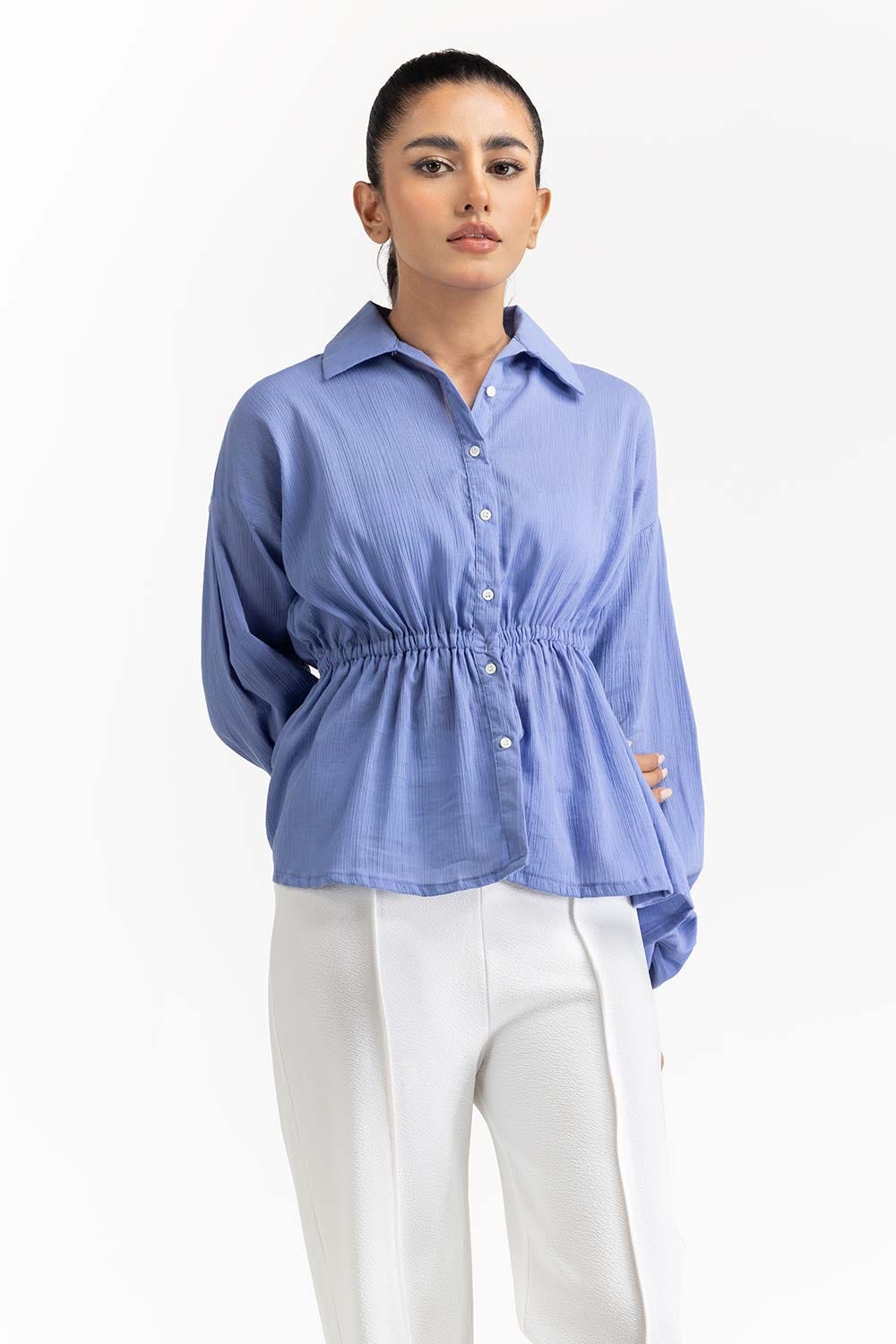 Blue Blended Top 231-217-049