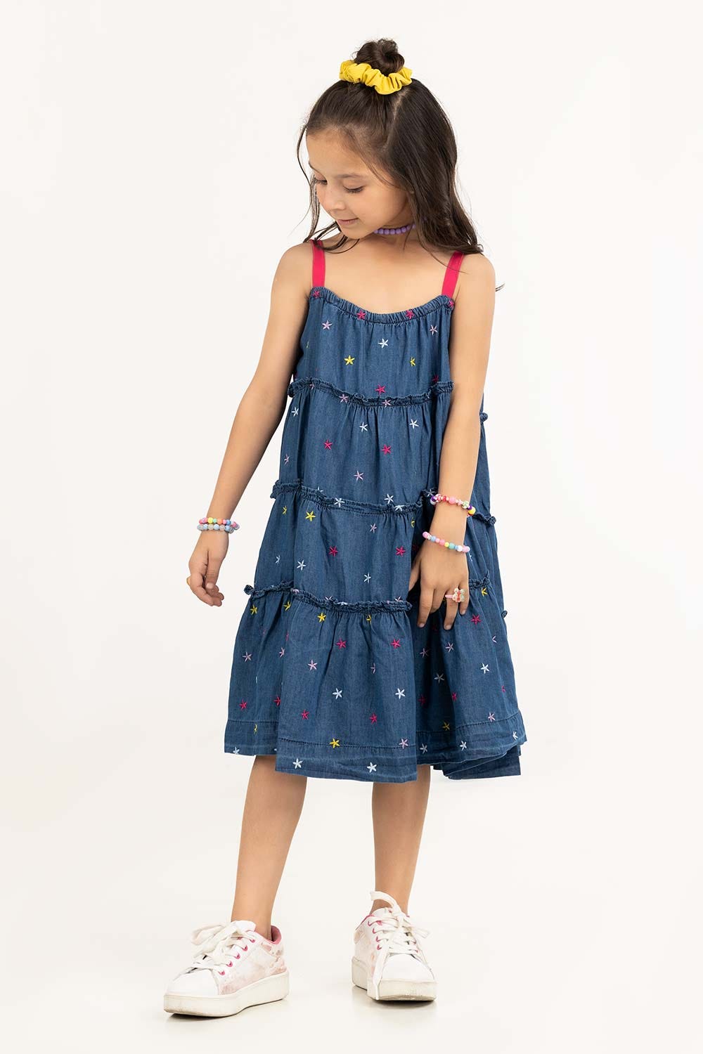 Toddler Girl Blue Blouse TGWD-2210025