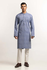 Blue Embroidered Kurta KR-EMB24-022