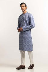 Blue Embroidered Kurta KR-EMB24-022