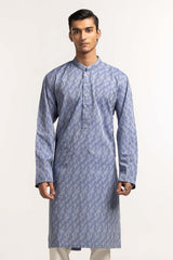 Blue Embroidered Kurta KR-EMB24-022