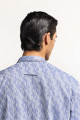 Blue Embroidered Kurta KR-EMB24-022