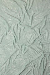 AW24-Blue Glass Double Ply Fleece Throw