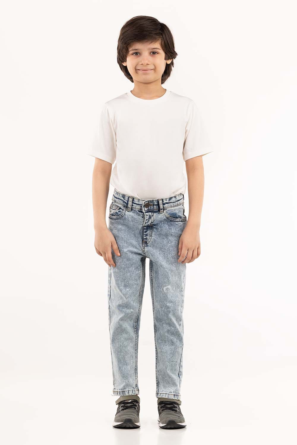 Toddler Boy Blue Jeans 224-521-005