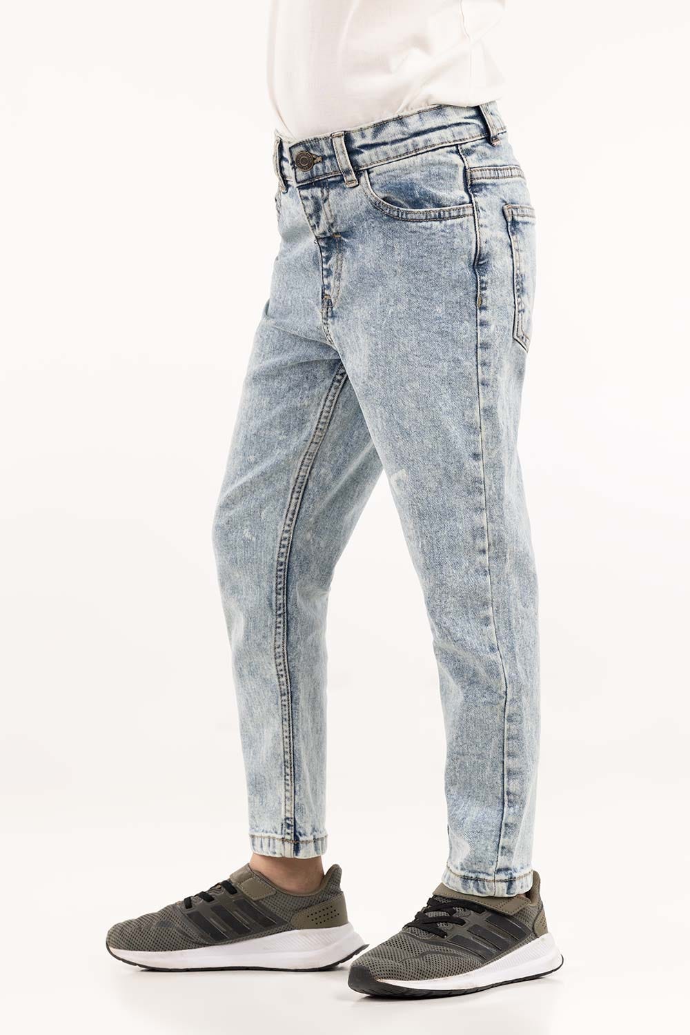 Toddler Boy Blue Jeans 224-521-005