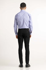 Blue Pink Yarn Dyed Formal Shirt MN-FS-YD23-004