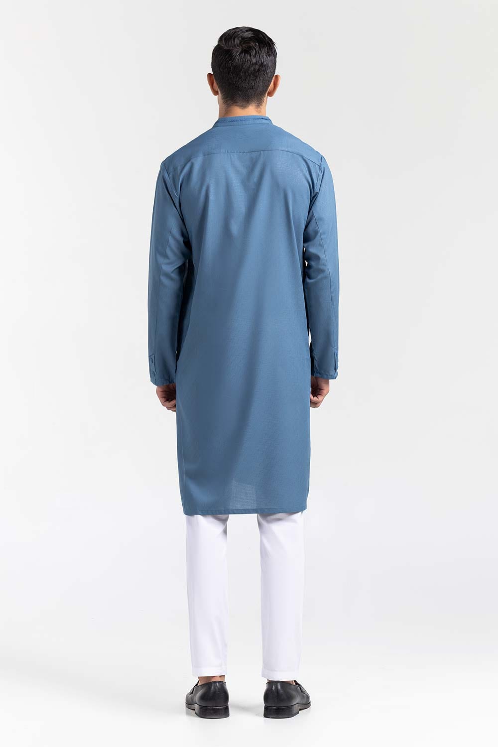 Blue Semi Fashion Kurta