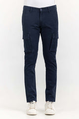 Blue Skinny Cargo Pant TR-CRGP22-013