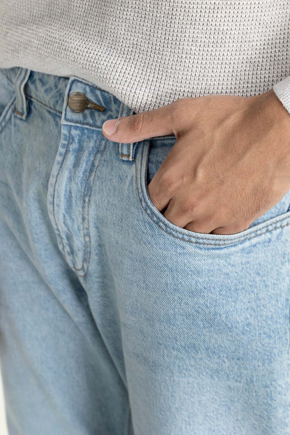 Blue Slim Fit Jeans 224-121-005