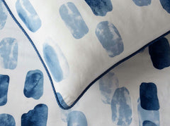 Blue Stroke T-200 Quilt Cover Set