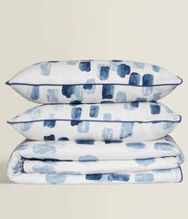 Blue Stroke T-200 Quilt Cover Set
