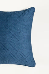 Blue Stroke T-200 Square Cushion Cover