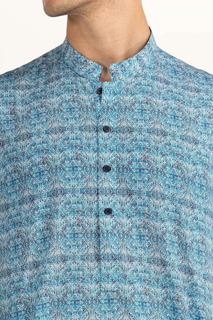 Blue Styling Kurta KR-STY23-023