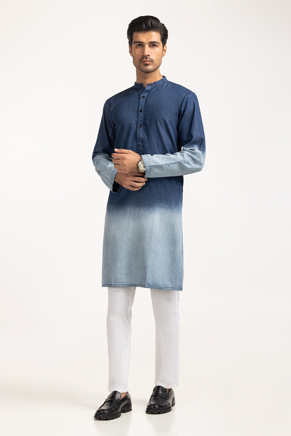 Blue Styling Kurta KR-STY24-037