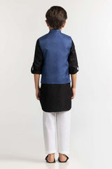 Blue Styling Waist Coat KWC-PD23-014