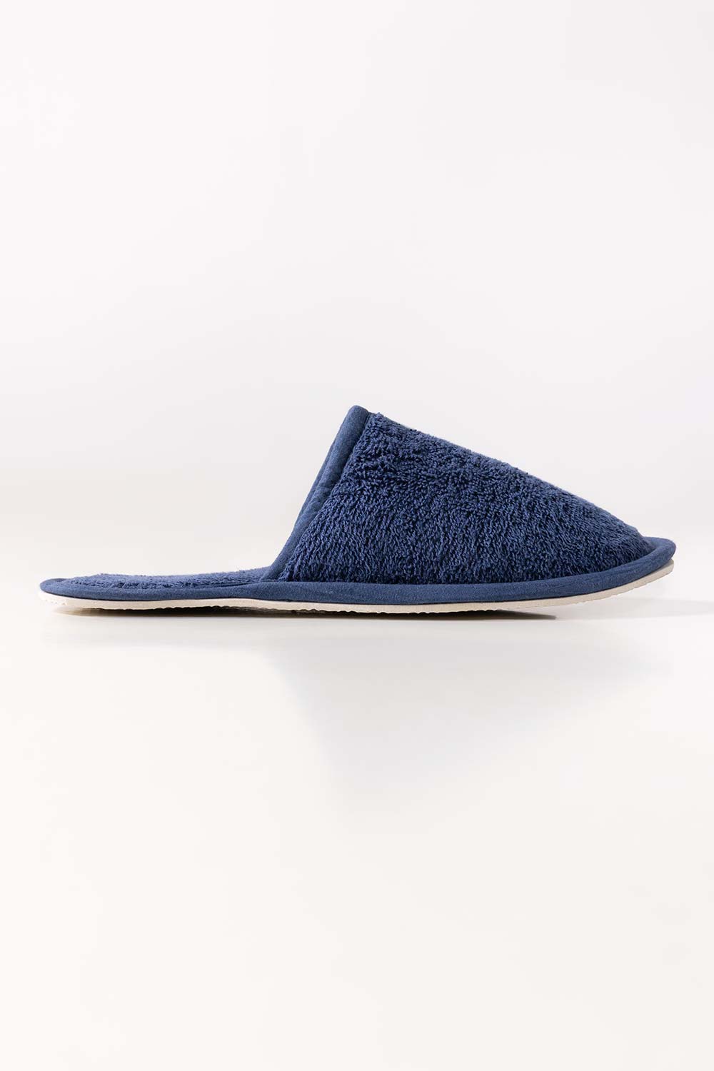 Navy Terry Slippers