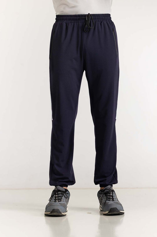 Blue Textured Trouser AW-TR24-028