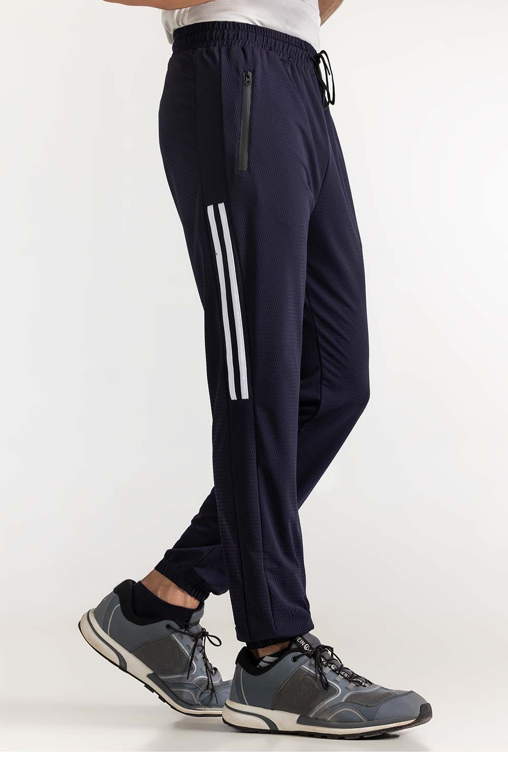 Blue Textured Trouser AW-TR24-028