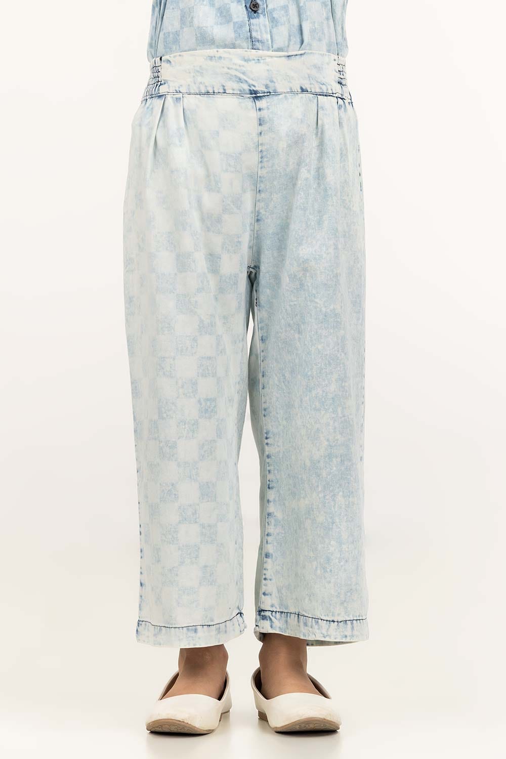Toddler Girl Blue Trouser TGDB-2210061 A