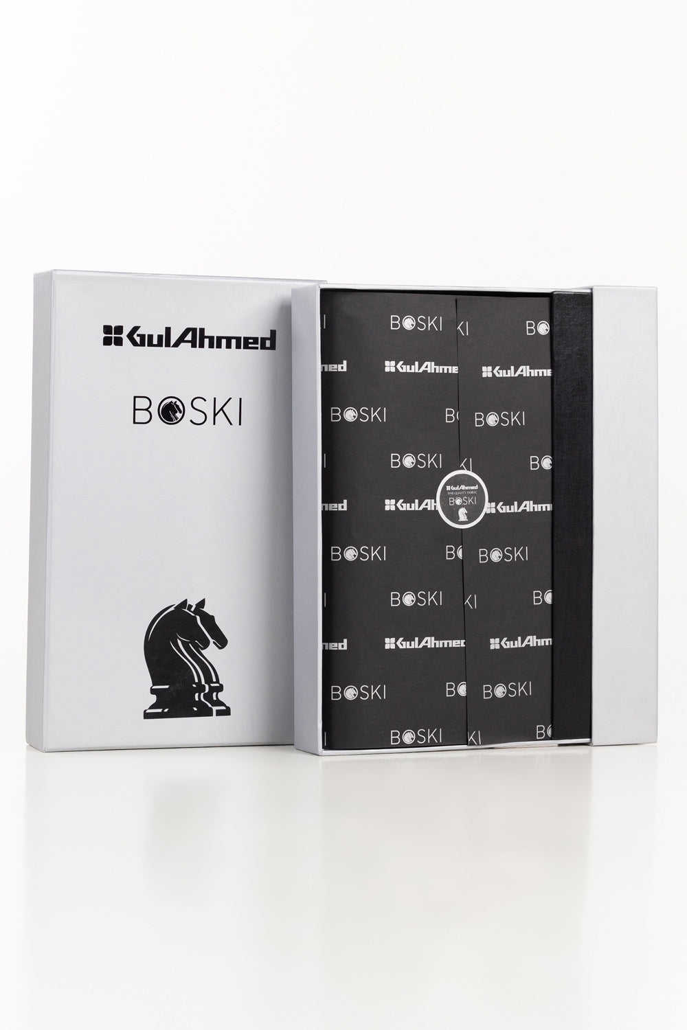 Boski Exclusive Unstitched Fabric Silk with Gift Box