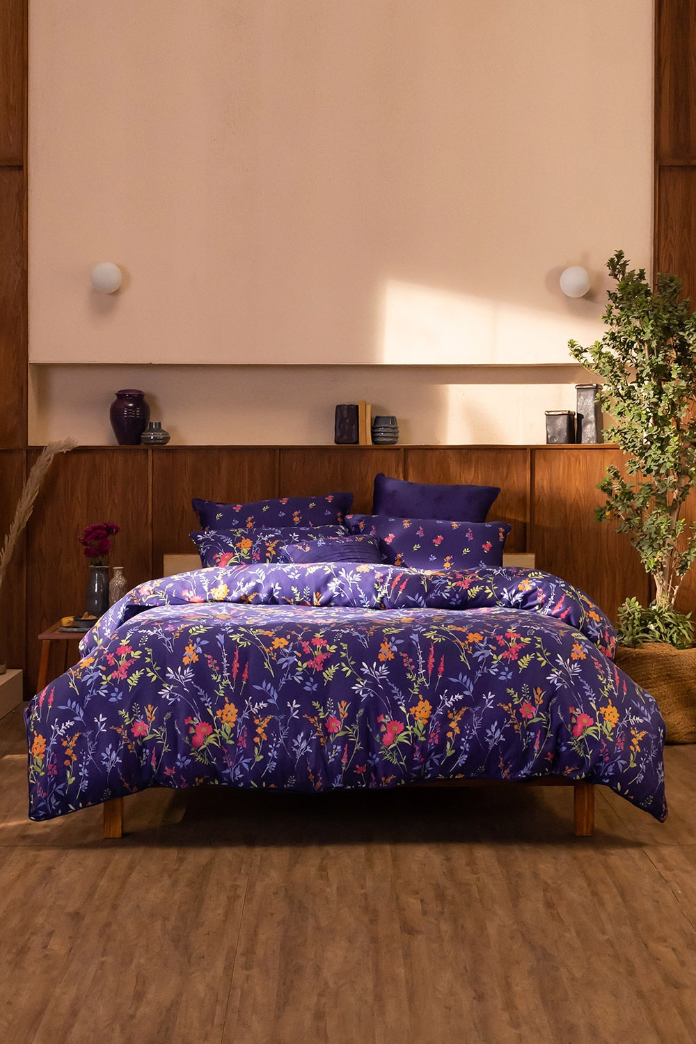 Botanical Charm T-200 Quilt Cover Set