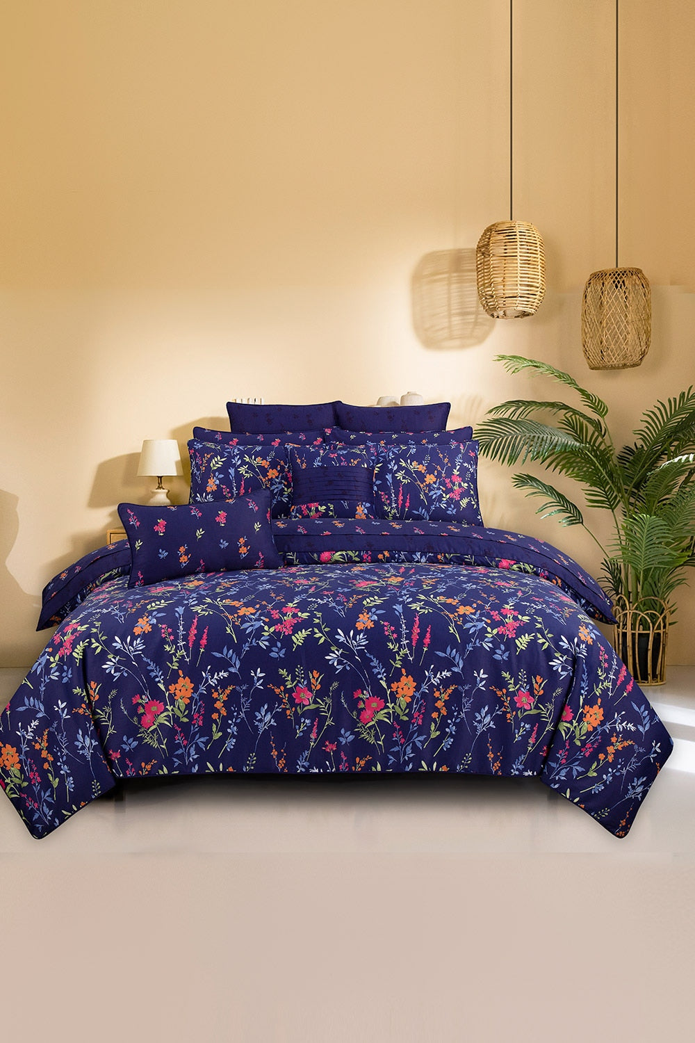 Botanical Charm T-200 Quilt Cover Set