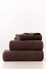 Brick Plain Combed Towel